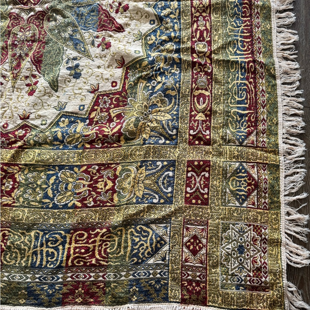 Spanish Granada craftsman woven tapestry textile - Picture 5 of 15